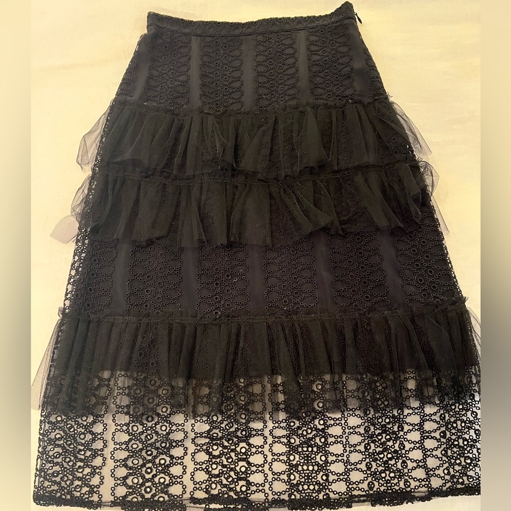 Burberry Black Skirt